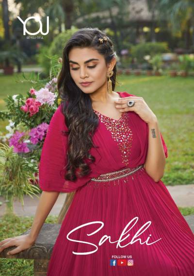 Sakhi By Wanna Designer Festive Wear Gown Collection